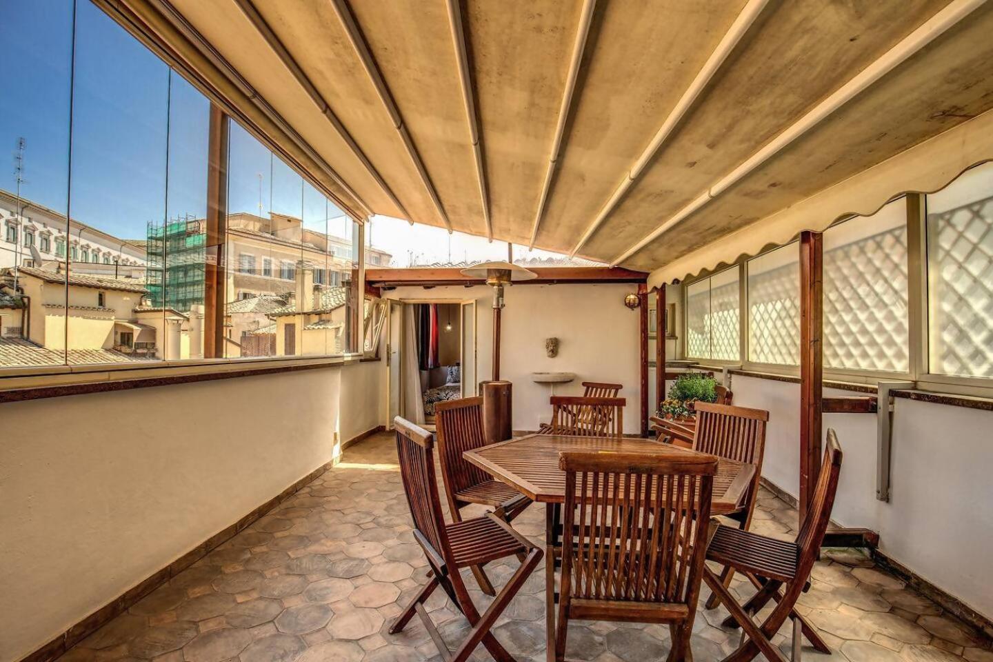 Attic With Terrace By Trevi Fountain Appartement Rome Buitenkant foto