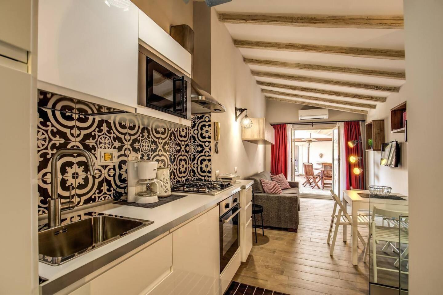 Attic With Terrace By Trevi Fountain Appartement Rome Buitenkant foto