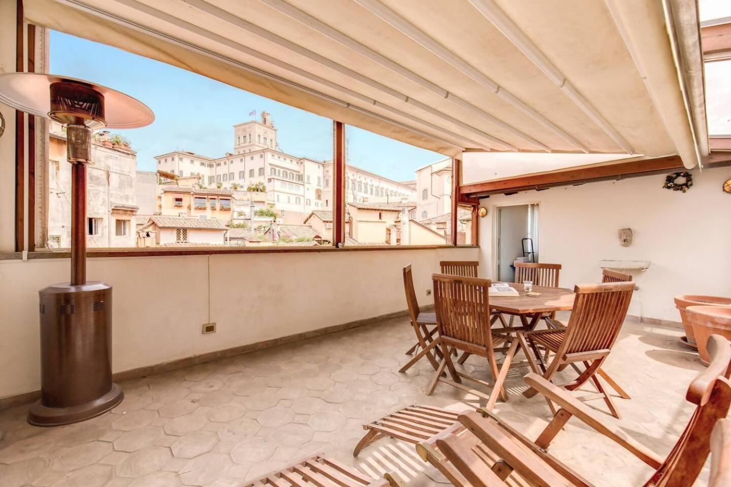Attic With Terrace By Trevi Fountain Appartement Rome Buitenkant foto